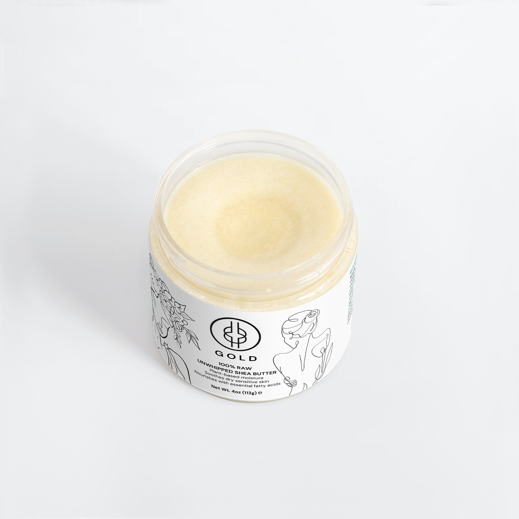 GOLD - 100% Raw Shea Butter