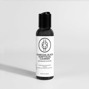 Charcoal Black Soap Facial Cleanser